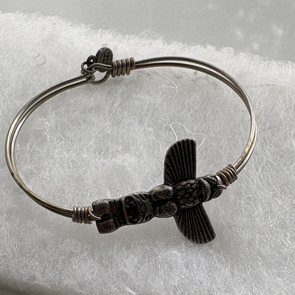 Silver Bird Charm Bracelet